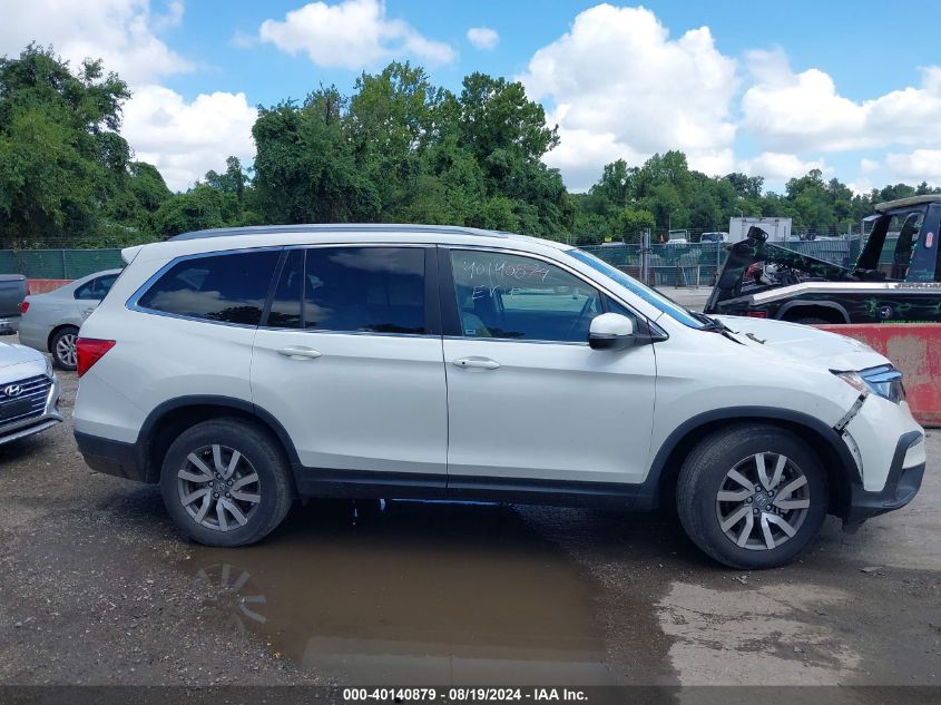 2019 Honda Pilot Ex-L VIN: 5FNYF6H52KB082788 Lot: 40140879