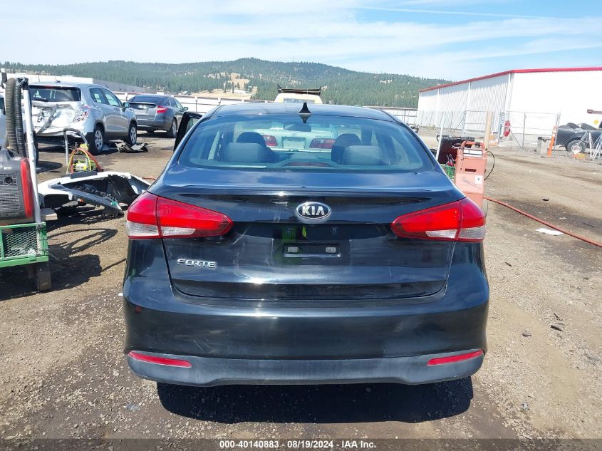 2017 Kia Forte Lx VIN: 3KPFL4A76HE007641 Lot: 40140883