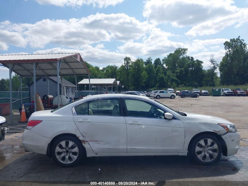 2010 Honda Accord Sdn 2.4 Ex-L/Ex-L VIN: 1HGCP2F8XAA190050 Lot: 40140888