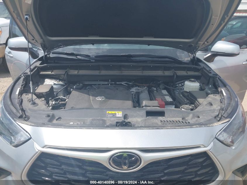 2022 Toyota Highlander L VIN: 5TDCZRAH7NS141146 Lot: 40140896