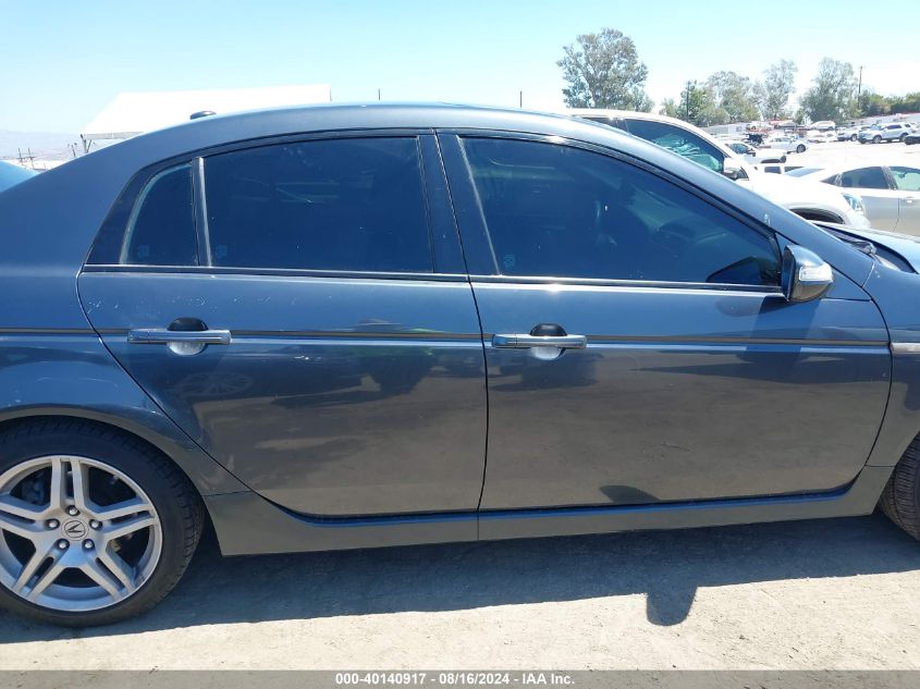 2007 Acura Tl 3.2 VIN: 19UUA66217A023643 Lot: 40140917