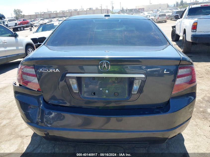 2007 Acura Tl 3.2 VIN: 19UUA66217A023643 Lot: 40140917