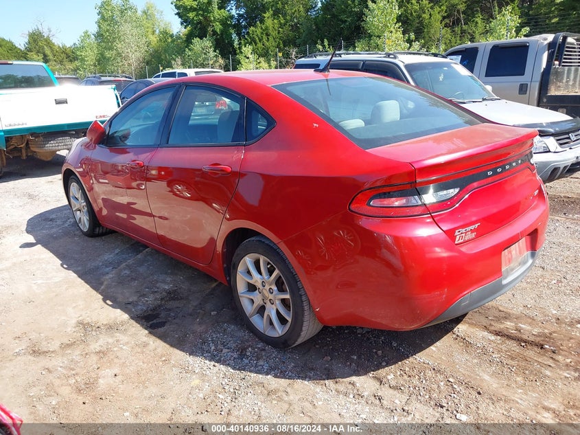 2013 Dodge Dart Sxt VIN: 1C3CDFBA2DD105958 Lot: 40140936