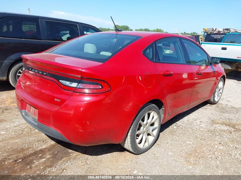 2013 Dodge Dart Sxt VIN: 1C3CDFBA2DD105958 Lot: 40140936