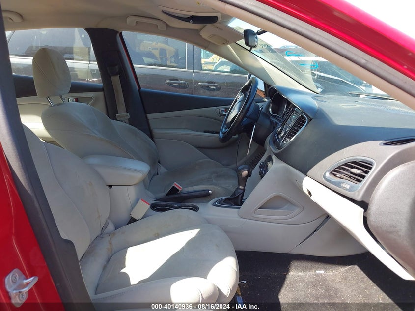 2013 Dodge Dart Sxt VIN: 1C3CDFBA2DD105958 Lot: 40140936