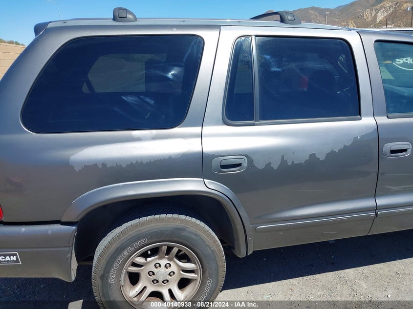 2003 Dodge Durango Slt VIN: 1D4HR48Z03F601416 Lot: 40140938