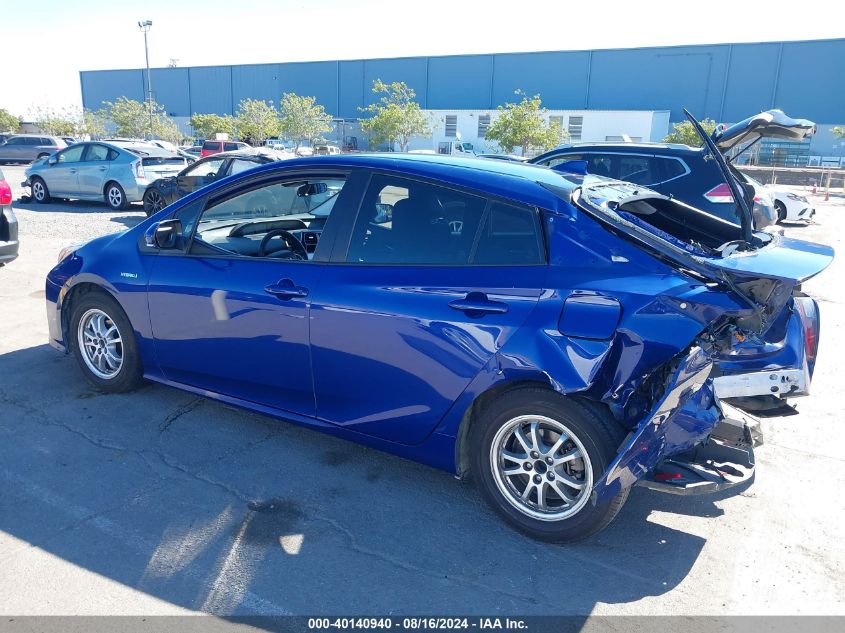 2017 Toyota Prius Two VIN: JTDKBRFUXH3536899 Lot: 40140940