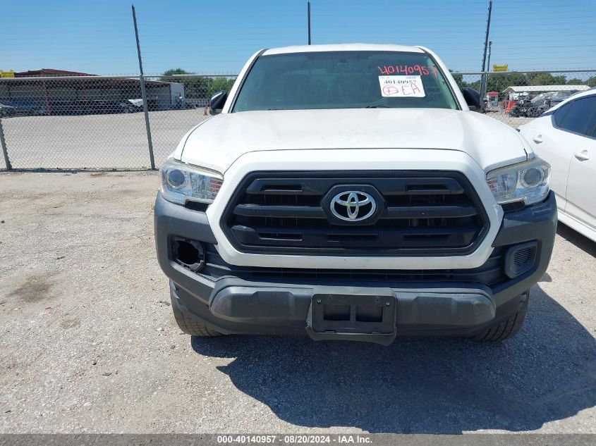 2017 Toyota Tacoma Sr VIN: 5TFRX5GN7HX097198 Lot: 40140957