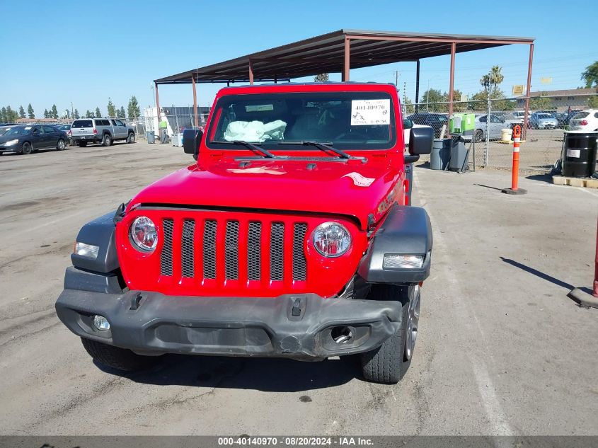 2019 Jeep Wrangler Unlimited Sport VIN: 1C4HJXDGXKW529231 Lot: 40140970