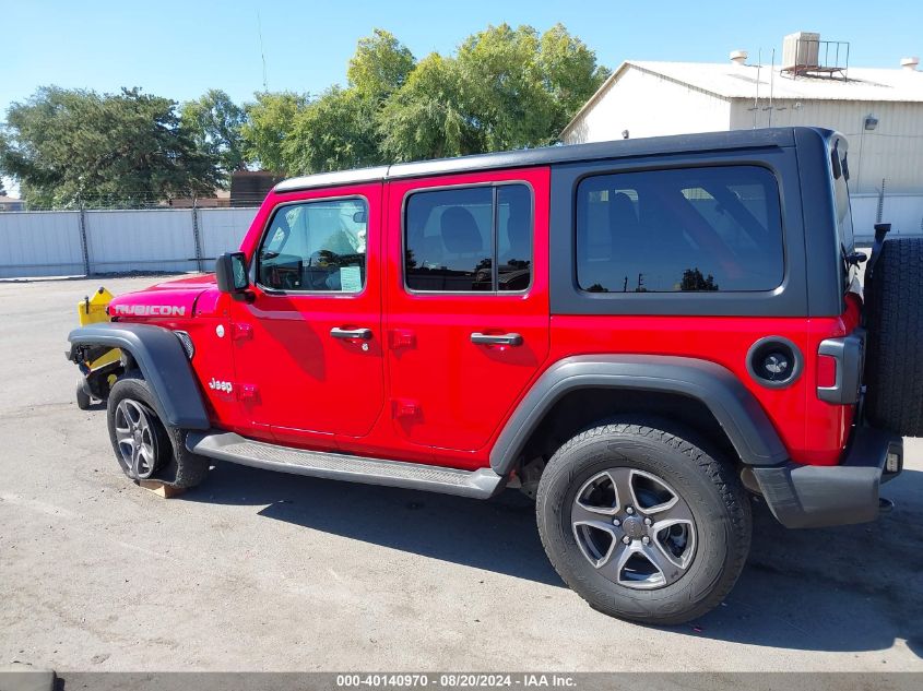 2019 Jeep Wrangler Unlimited Sport VIN: 1C4HJXDGXKW529231 Lot: 40140970