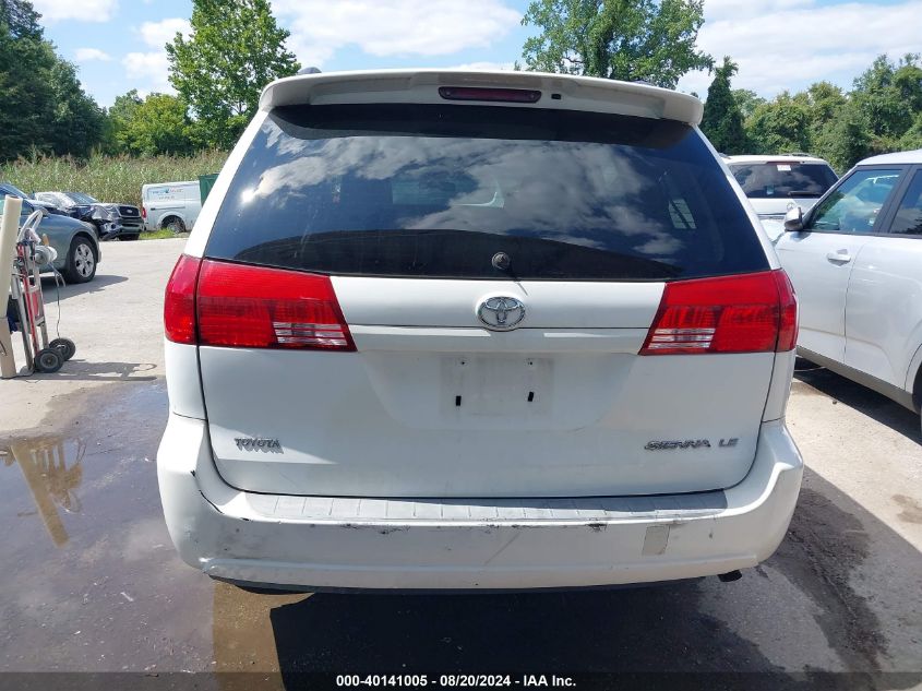 2005 Toyota Sienna Le VIN: 5TDZA23C45S257544 Lot: 40141005