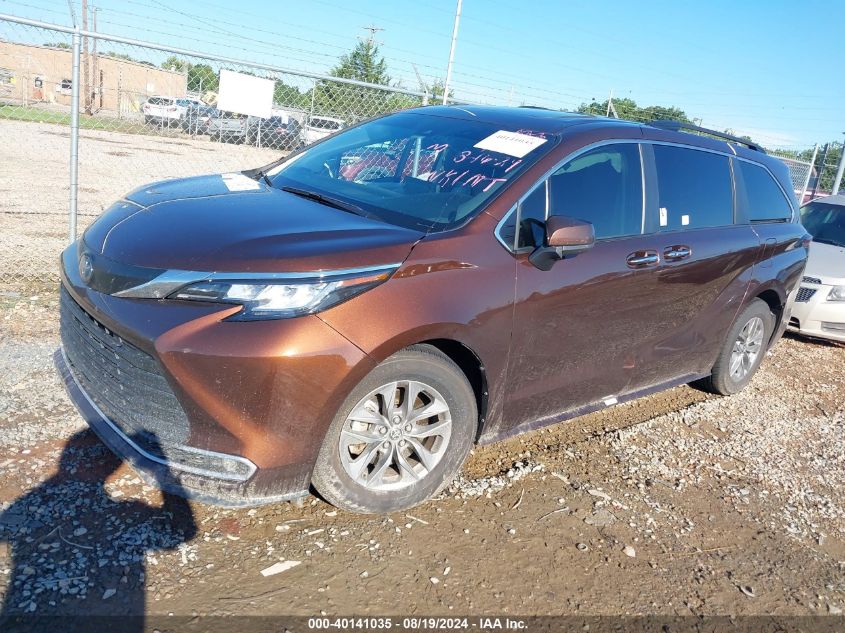 5TDYRKEC1PS144106 2023 TOYOTA SIENNA - Image 2