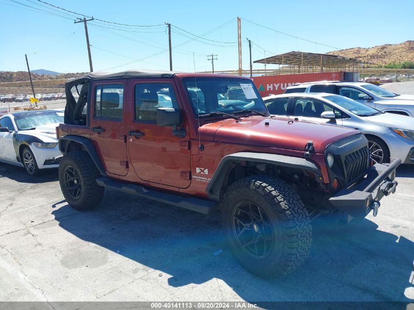 2009 Jeep Wrangler Unlimited X VIN: 1J4GB39109L773952 Lot: 40141113