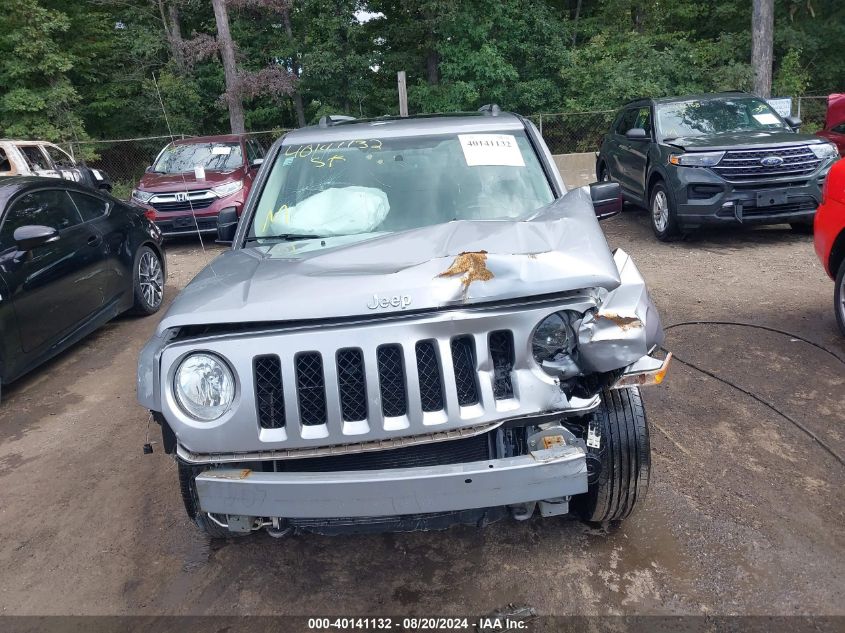 2017 Jeep Patriot High Altitude Fwd VIN: 1C4NJPFA2HD187466 Lot: 40141132