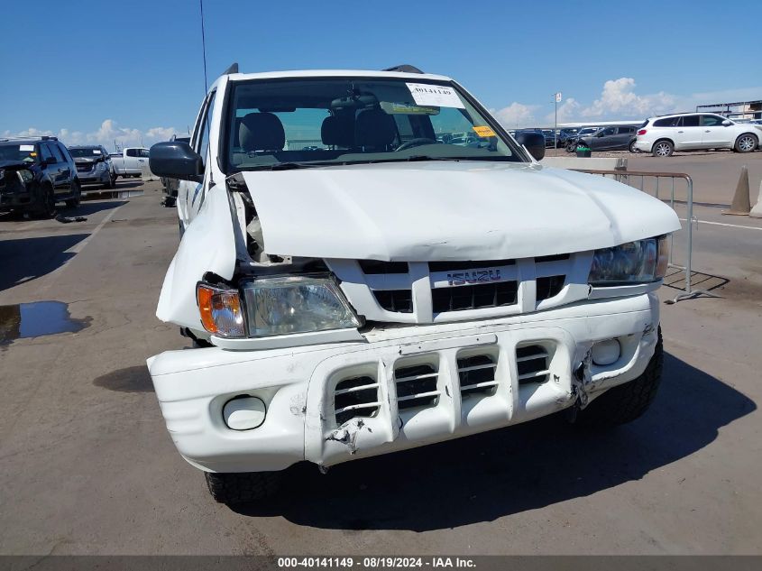 2004 Isuzu Rodeo S 3.2L V6 VIN: 4S2CK58W644315482 Lot: 40141149