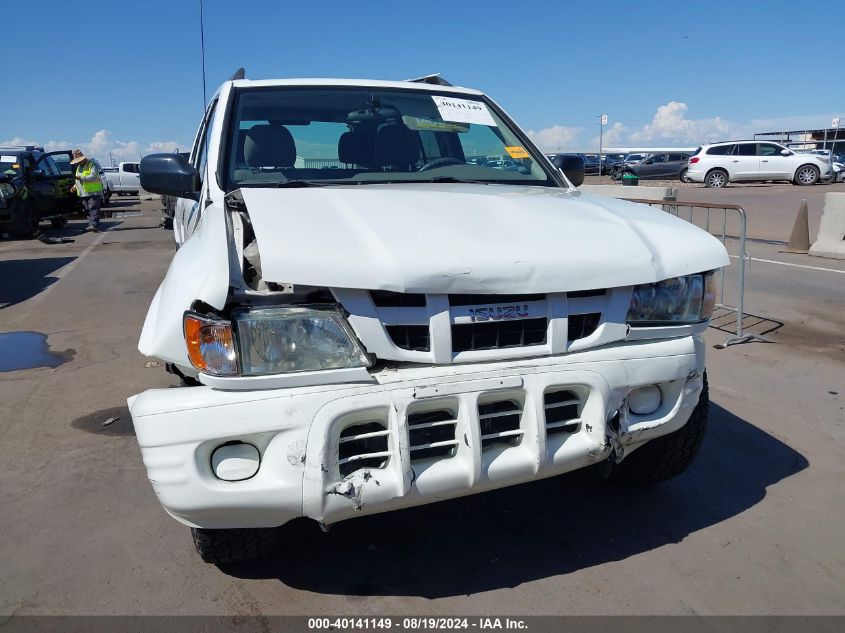 2004 Isuzu Rodeo S 3.2L V6 VIN: 4S2CK58W644315482 Lot: 40141149