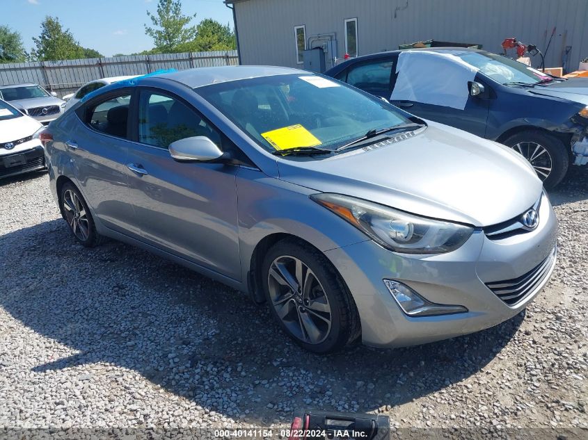 5NPDH4AEXFH553357 2015 HYUNDAI ELANTRA - Image 1