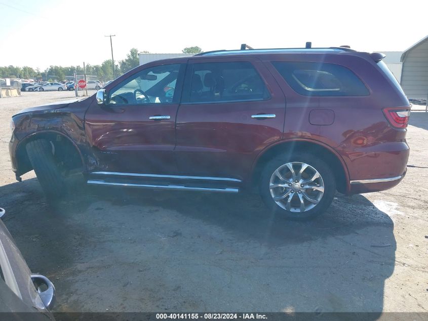 2017 Dodge Durango Citadel Awd VIN: 1C4SDJET9HC888571 Lot: 40141155