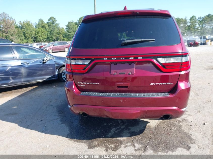 2017 Dodge Durango Citadel Awd VIN: 1C4SDJET9HC888571 Lot: 40141155