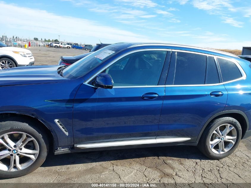 2020 BMW X3 xDrive30I VIN: 5UXTY5C06L9C64503 Lot: 40141158