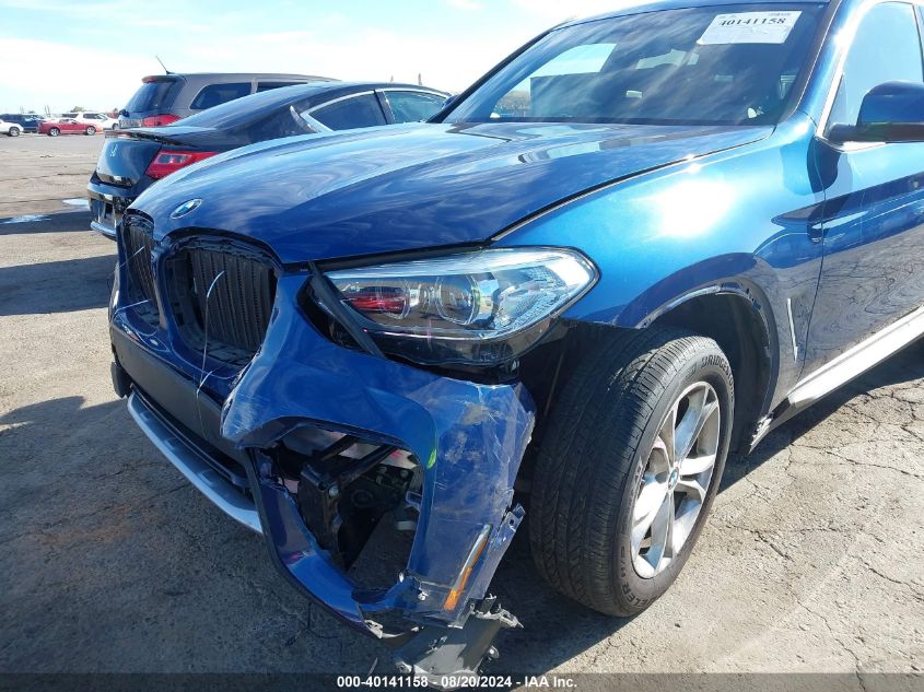 2020 BMW X3 xDrive30I VIN: 5UXTY5C06L9C64503 Lot: 40141158