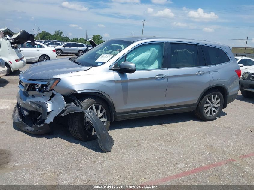 2020 Honda Pilot 2Wd Ex-L VIN: 5FNYF5H52LB008718 Lot: 40141176