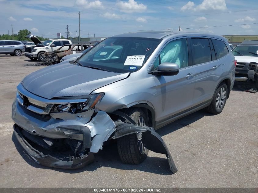 2020 Honda Pilot 2Wd Ex-L VIN: 5FNYF5H52LB008718 Lot: 40141176