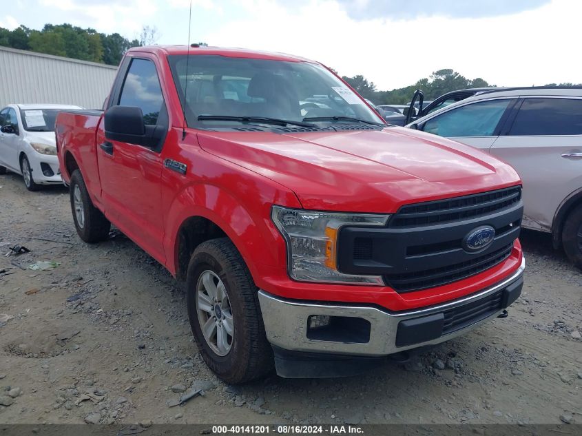 2018 FORD F-150 XL - 1FTMF1EB7JKC73099