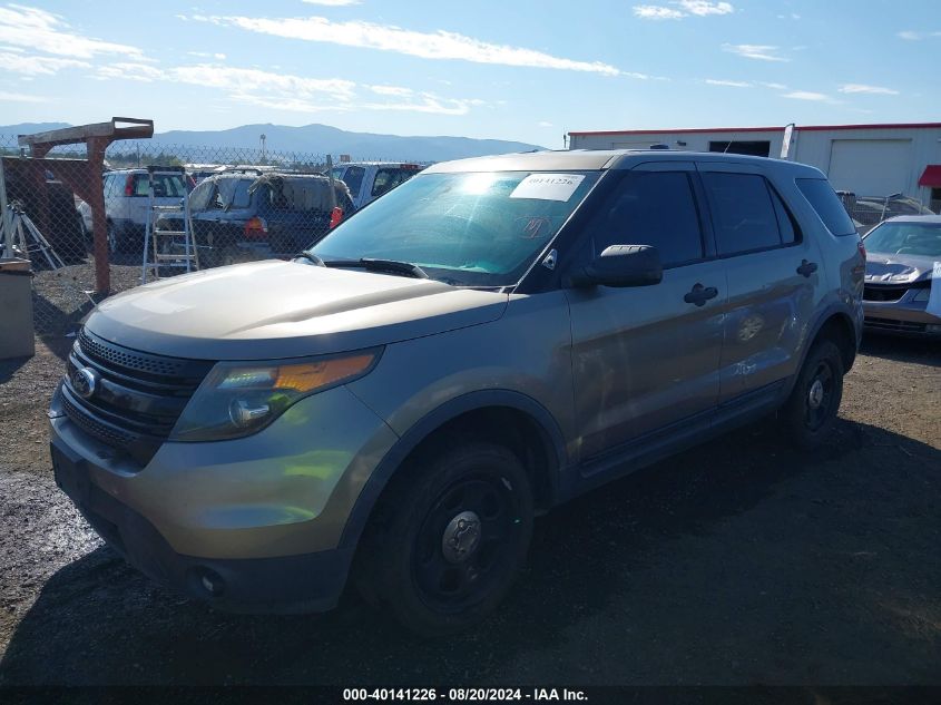 2013 Ford Utility Police Interceptor VIN: 1FM5K8AR0DGA42284 Lot: 40141226