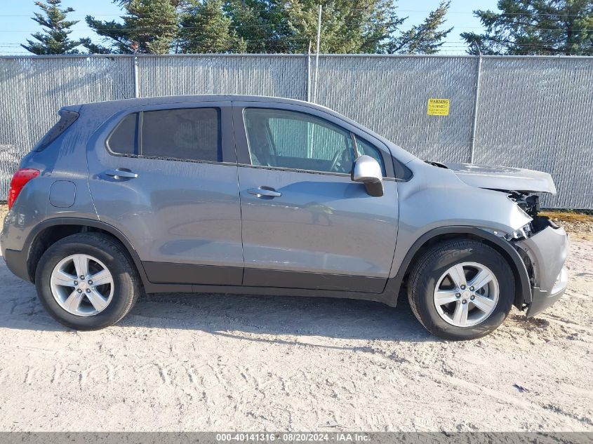 2020 Chevrolet Trax Ls VIN: 3GNCJKSB0LL274690 Lot: 40141316