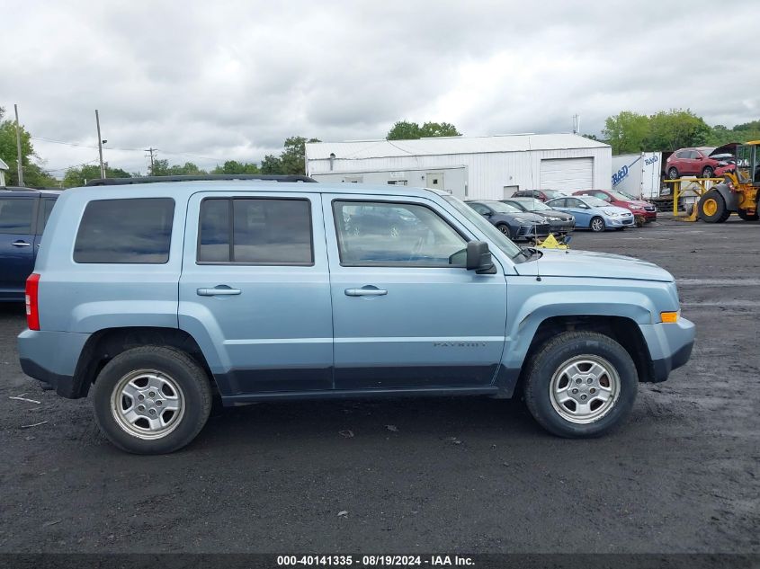 2014 Jeep Patriot Sport VIN: 1C4NJRBB1ED541404 Lot: 40141335