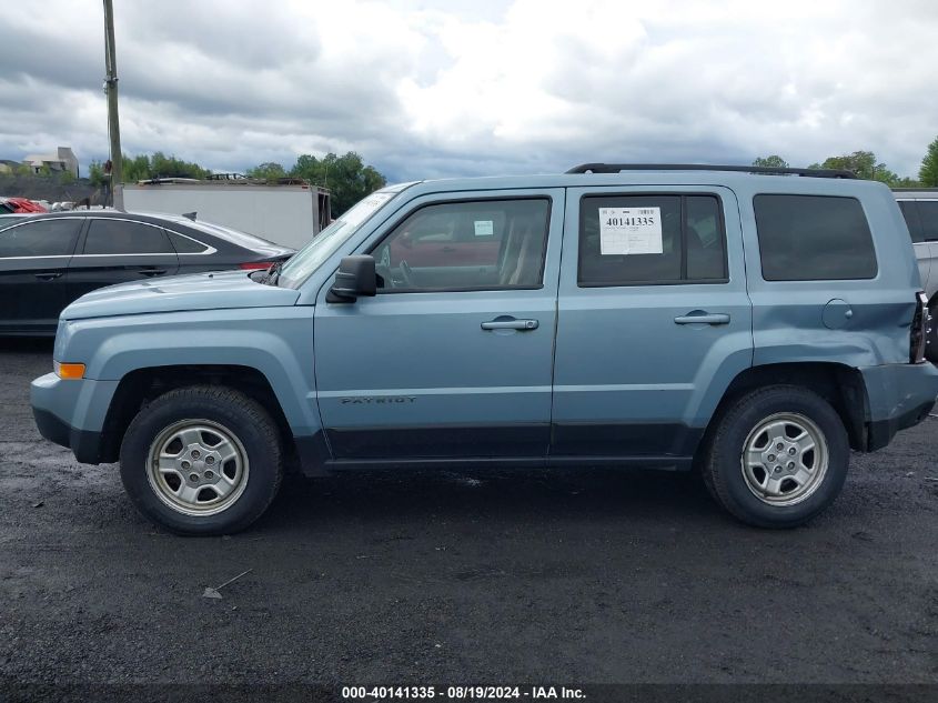 2014 Jeep Patriot Sport VIN: 1C4NJRBB1ED541404 Lot: 40141335