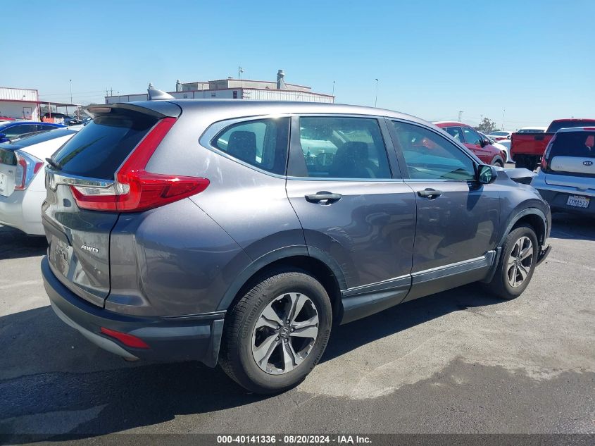 2019 Honda Cr-V Lx VIN: 2HKRW6H37KH213914 Lot: 40141336