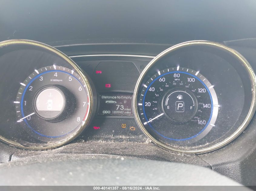 2013 Hyundai Sonata Gls VIN: 5NPEB4AC4DH723844 Lot: 40141357