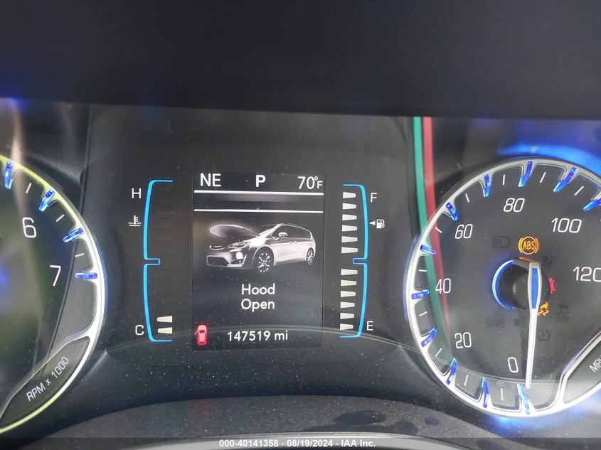 2017 CHRYSLER PACIFICA TOURING - 2C4RC1DG9HR747397