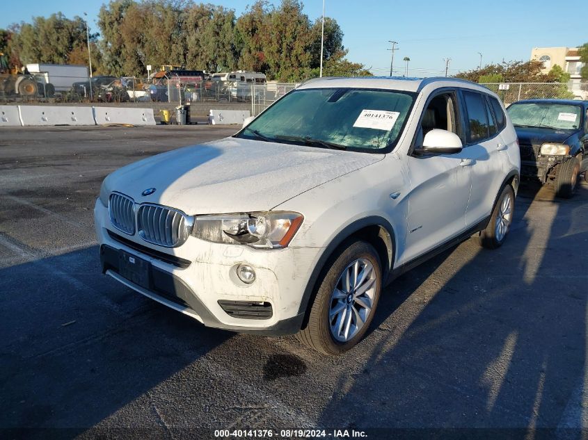 2017 BMW X3 SDRIVE28I - 5UXWZ7C31H0X39001