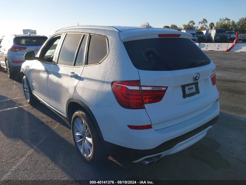 2017 BMW X3 SDRIVE28I - 5UXWZ7C31H0X39001