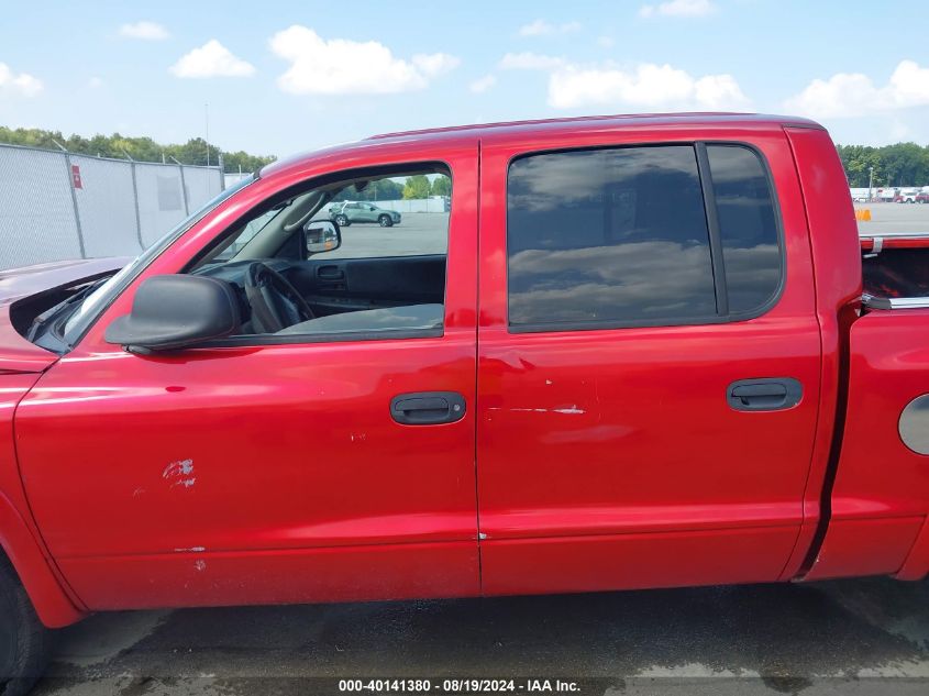 2001 Dodge Dakota Slt/Sport VIN: 1B7HL2AN91S292575 Lot: 40141380