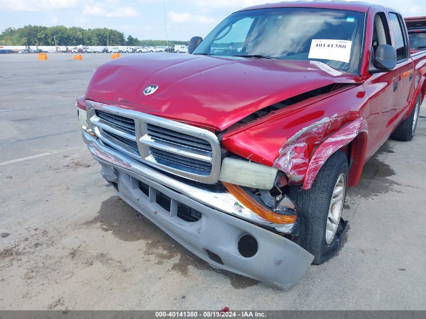 2001 Dodge Dakota Slt/Sport VIN: 1B7HL2AN91S292575 Lot: 40141380