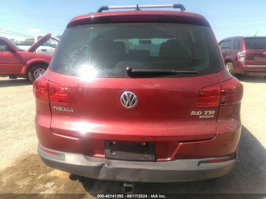 2012 Volkswagen Tiguan Se VIN: WVGBV7AX7CW001657 Lot: 40141392