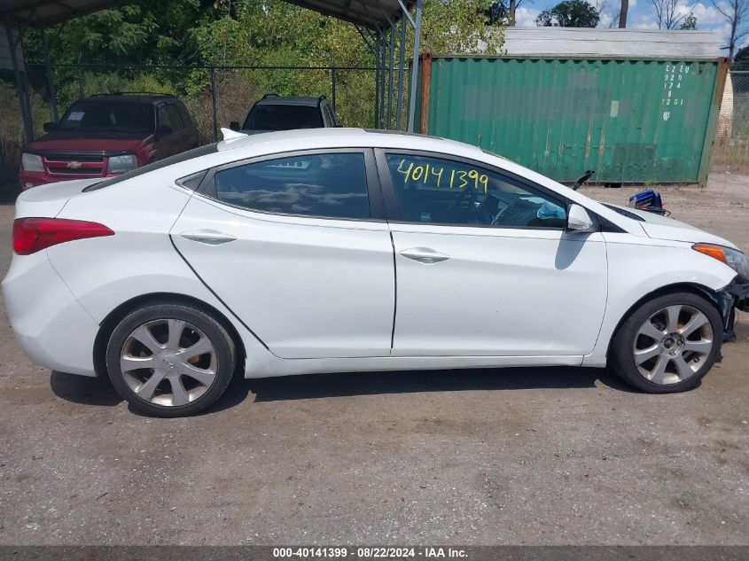 2011 Hyundai Elantra Limited VIN: 5NPDH4AE3BH012547 Lot: 40141399