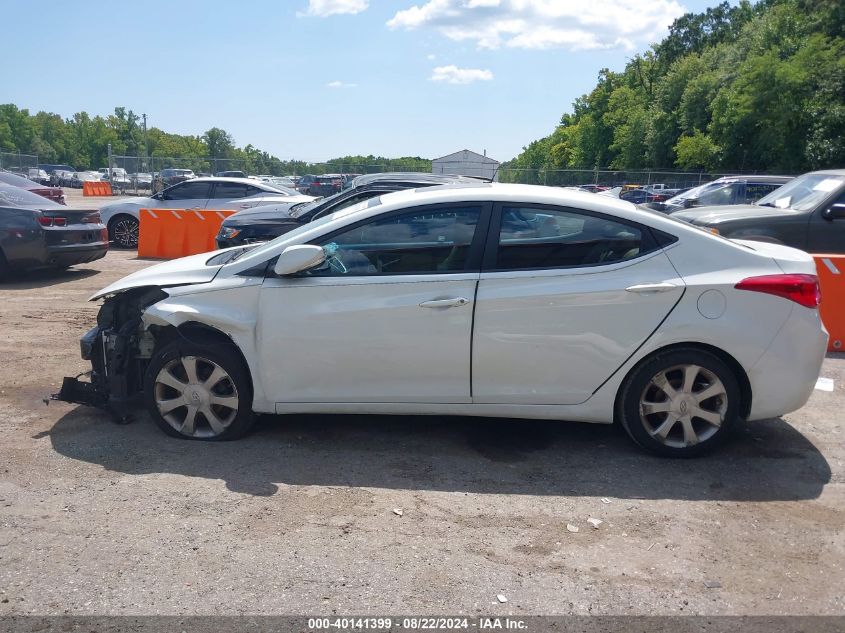 2011 Hyundai Elantra Limited VIN: 5NPDH4AE3BH012547 Lot: 40141399