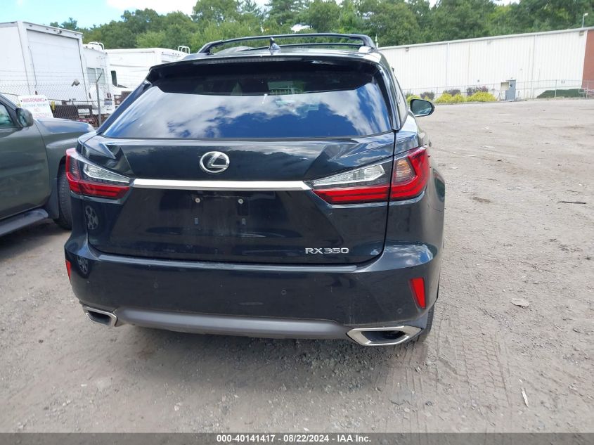 2016 Lexus Rx 350 VIN: 2T2BZMCA9GC048859 Lot: 40141417