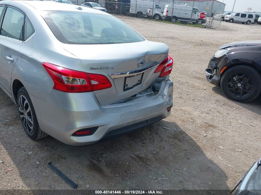 2017 Nissan Sentra Sv VIN: 3N1AB7APXHY252507 Lot: 40141446