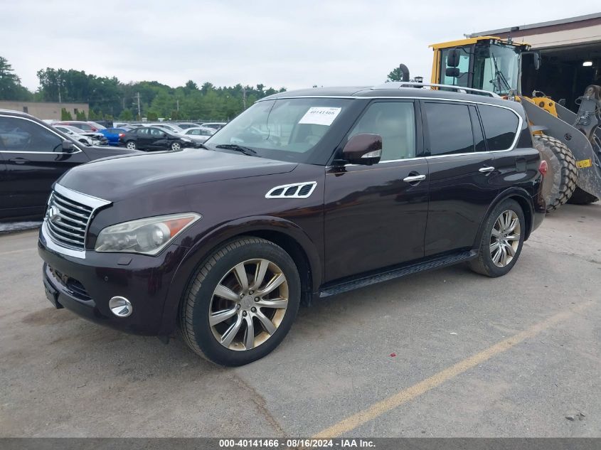 2013 Infiniti Qx56 VIN: JN8AZ2NE6D9040583 Lot: 40141466