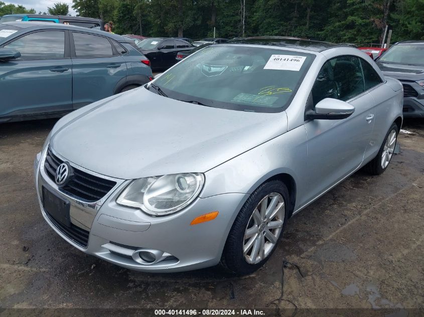 2011 Volkswagen Eos Komfort VIN: WVWBW7AH0BV003295 Lot: 40141496