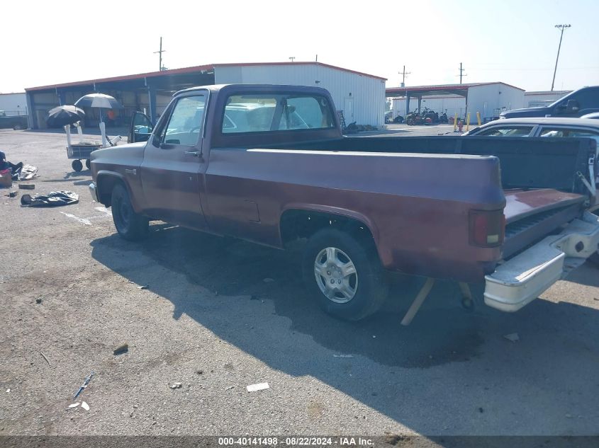 1983 GMC C1500 VIN: 1GTDC14HXDF711965 Lot: 40141498