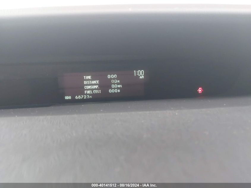 2012 Toyota Prius Three VIN: JTDKN3DU2C1487869 Lot: 40141512