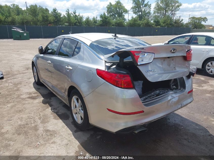 2015 KIA OPTIMA LX - 5XXGM4A71FG480028