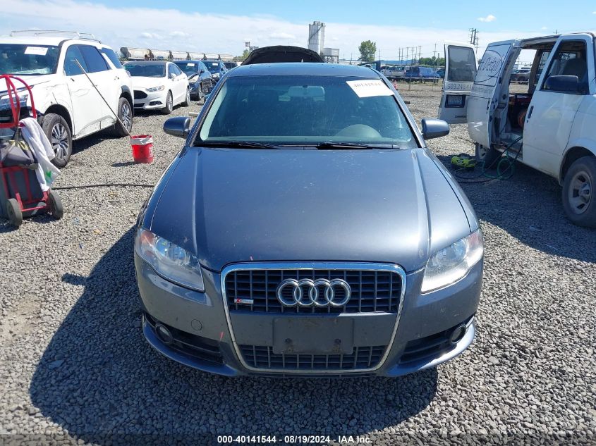 2008 Audi A4 2.0T/2.0T Special Edition VIN: WAUDF78E08A163730 Lot: 40141544